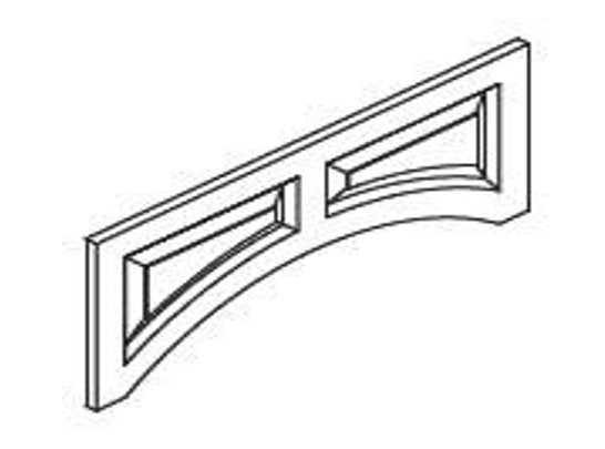 RAISED PANEL VALANCE - RPV42-Quality Home Distribution