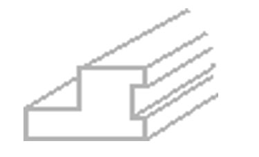 SHAKER LIGHT RAIL MOLDING - LMS8-Quality Home Distribution