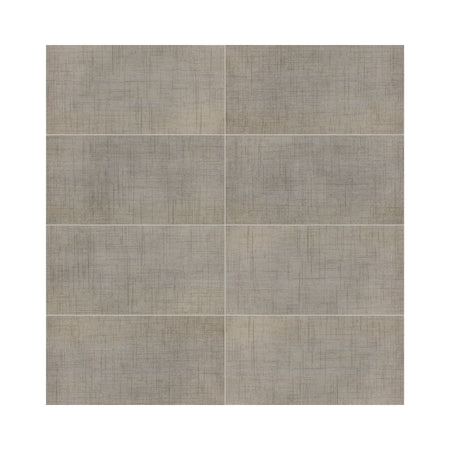 Tweed Taupe Stitchmark Fabric-Look Porcelain Tile - Rectangle