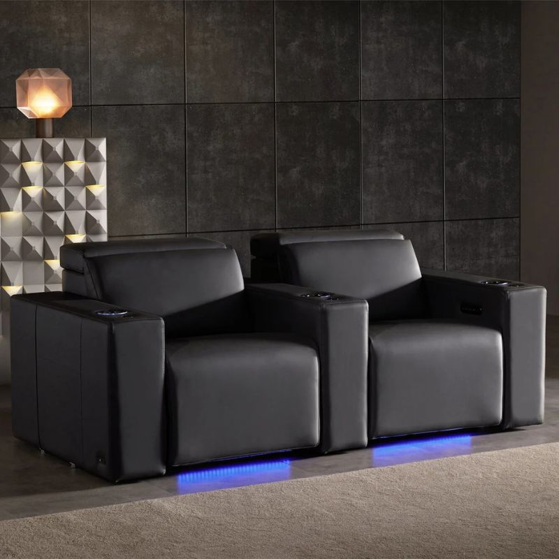 Valencia Barcelona Grand Ultimate Luxury Edition | Oversized Premium Nappa Leather Theater Seating-Quality Home Distribution