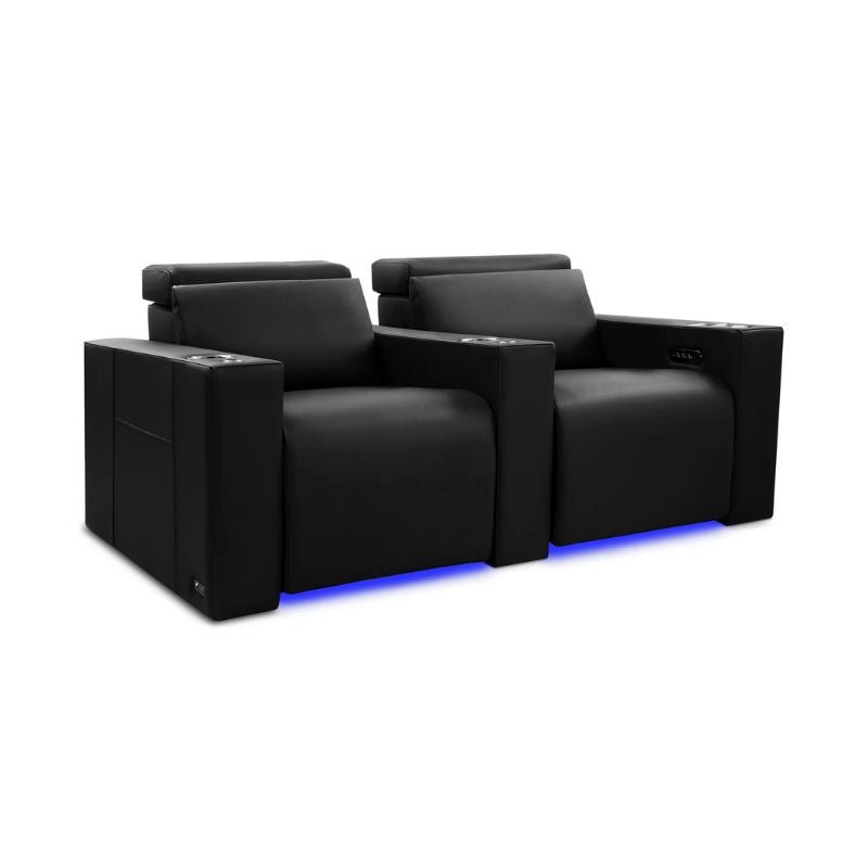 Valencia Barcelona Ultimate Luxury Edition | Premium Semi - Aniline Nappa Leather Theater Seating - Quality Home Distribution