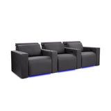 Valencia Barcelona Ultimate Luxury Edition | Premium Semi - Aniline Nappa Leather Theater Seating - Quality Home Distribution