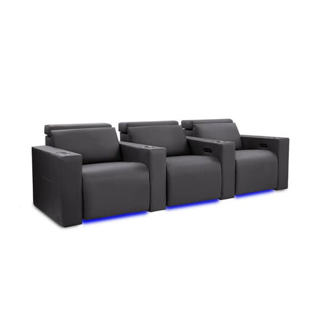 Valencia Barcelona Ultimate Luxury Edition | Premium Semi - Aniline Nappa Leather Theater Seating - Quality Home Distribution