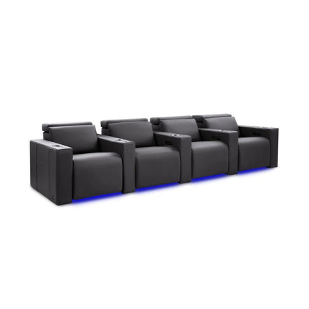 Valencia Barcelona Ultimate Luxury Edition | Premium Semi - Aniline Nappa Leather Theater Seating - Quality Home Distribution