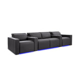 Valencia Barcelona Ultimate Luxury Edition | Premium Semi - Aniline Nappa Leather Theater Seating - Quality Home Distribution