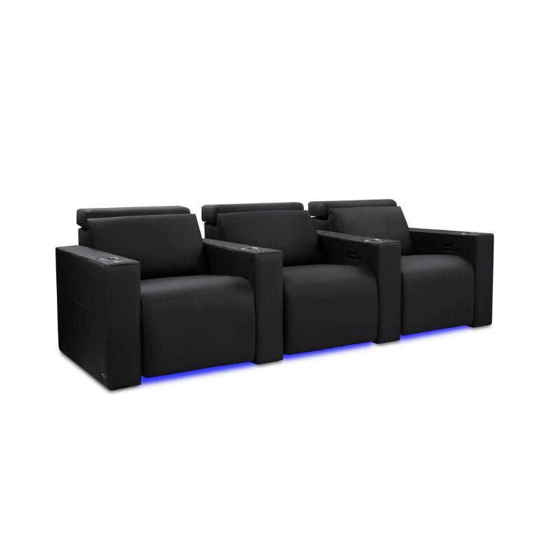 Valencia Barcelona Ultimate Luxury Edition | Premium Semi - Aniline Nappa Leather Theater Seating - Quality Home Distribution