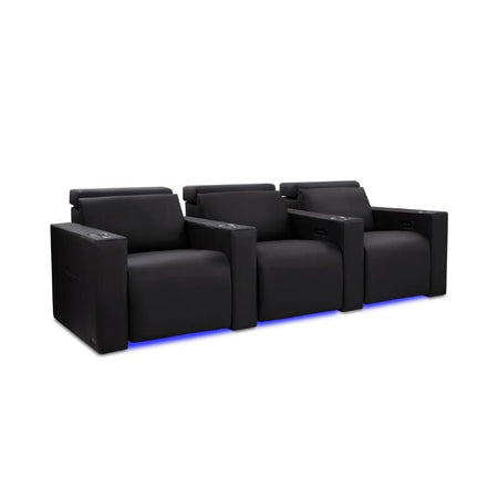 Valencia Barcelona Ultimate Luxury Edition | Premium Semi - Aniline Nappa Leather Theater Seating - Quality Home Distribution
