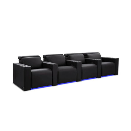 Valencia Barcelona Ultimate Luxury Edition | Premium Semi - Aniline Nappa Leather Theater Seating - Quality Home Distribution