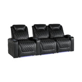 Valencia Oslo XL Big and Tall Edition - 400lb Capacity | Triple - Motor Power VAL-OSXL-BLK-R3RLS - Quality Home Distribution