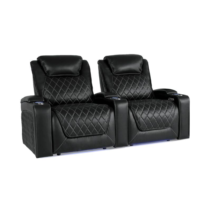 Valencia Oslo XL Big and Tall Edition - 400lb Capacity | Triple - Motor Power - VAL-OSXL-BLK-R2 - Quality Home Distribution