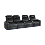 Valencia Oslo XL Big and Tall Edition - 400lb Capacity | Triple - Motor Power VAL-OSXL-BLK-R4LLS - Quality Home Distribution