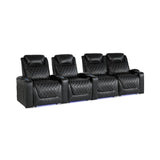 Valencia Oslo XL Big and Tall Edition - 400lb Capacity | Triple - Motor Power VAL-OSXL-BLK-R4RLS - Quality Home Distribution