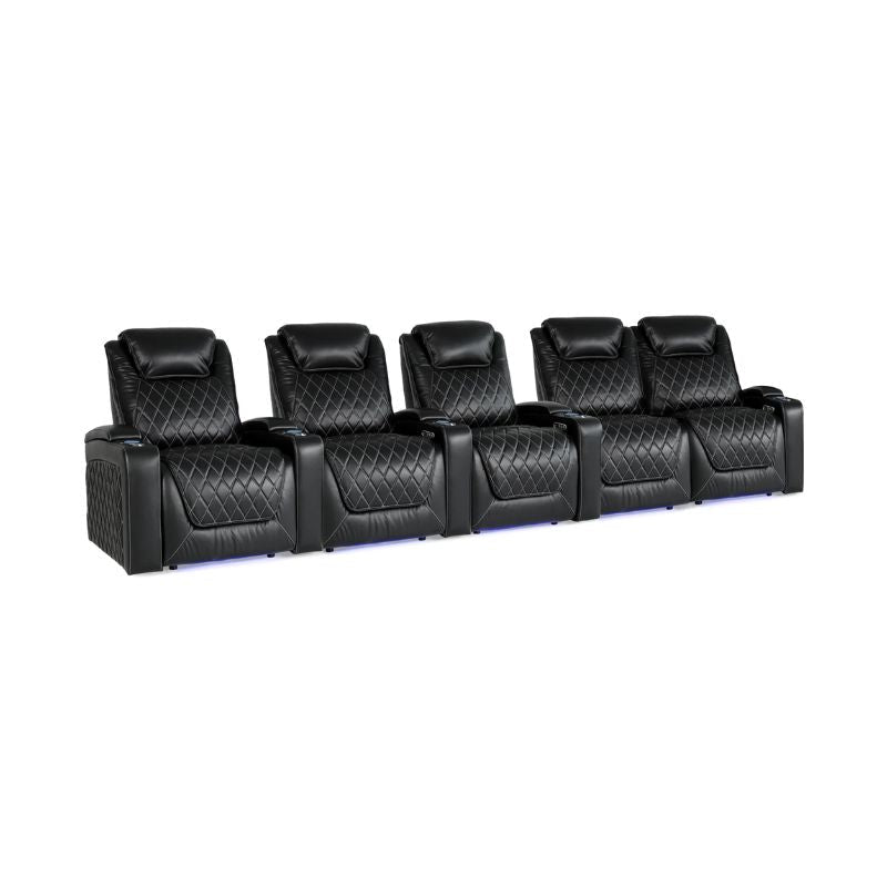 Valencia Oslo XL Big and Tall Edition - 400lb Capacity | Triple - Motor Power VAL-OSXL-BLK-R5RLS - Quality Home Distribution