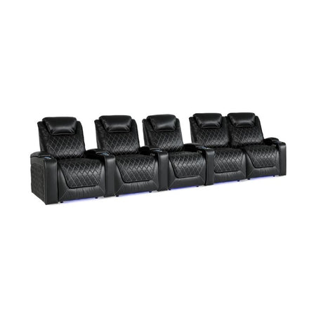 Valencia Oslo XL Big and Tall Edition - 400lb Capacity | Triple - Motor Power VAL-OSXL-BLK-R5RLS - Quality Home Distribution