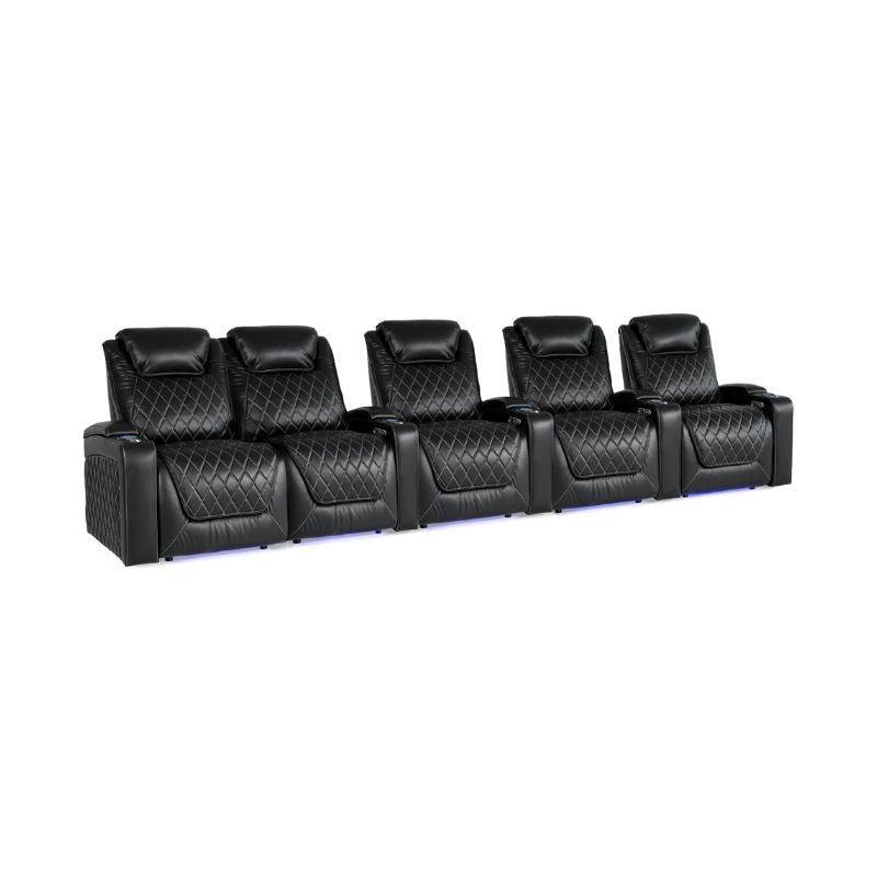 Valencia Oslo XL Big and Tall Edition - 400lb Capacity | Triple - Motor Power VAL-OSXL-BLK-R5LLS - Quality Home Distribution
