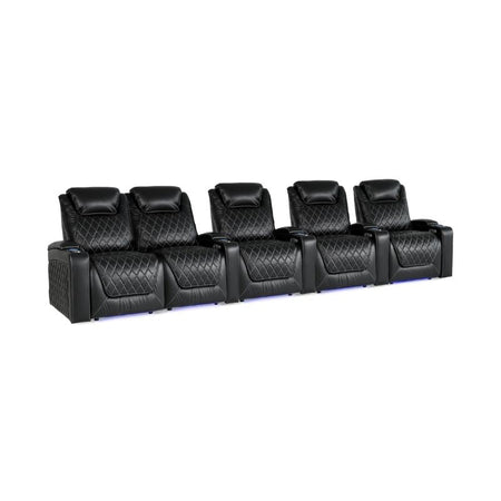 Valencia Oslo XL Big and Tall Edition - 400lb Capacity | Triple - Motor Power VAL-OSXL-BLK-R5LLS - Quality Home Distribution