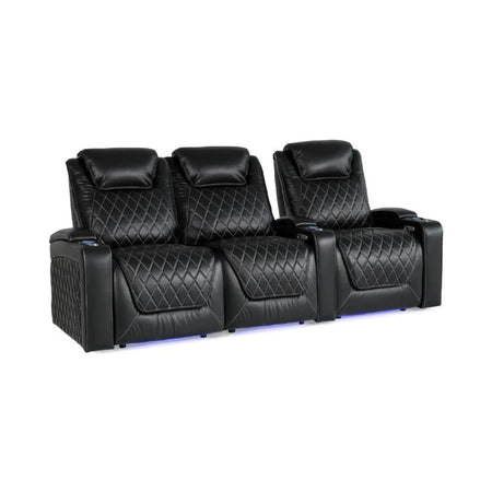 Valencia Oslo XL Big and Tall Edition - 400lb Capacity | Triple - Motor Power VAL-OSXL-BLK-R3LLS - Quality Home Distribution