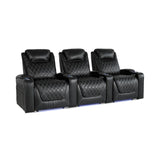 Valencia Oslo XL Big and Tall Edition - 400lb Capacity | Triple - Motor Power - VAL-OSXL-BLK-S3 - Quality Home Distribution