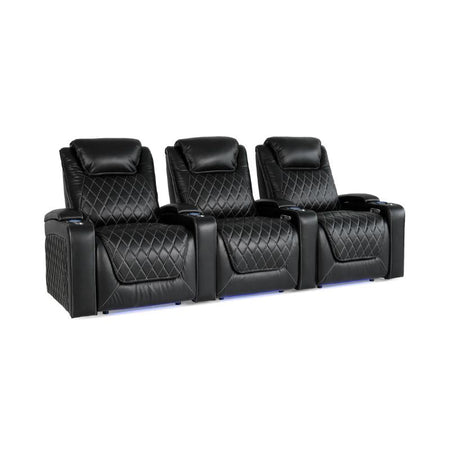 Valencia Oslo XL Big and Tall Edition - 400lb Capacity | Triple - Motor Power - VAL-OSXL-BLK-S3 - Quality Home Distribution