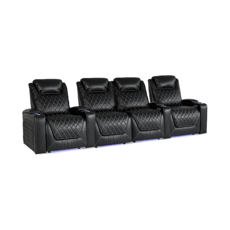 Valencia Oslo XL Big and Tall Edition - 400lb Capacity | Triple - Motor Power - VAL-OSXL-BLK-R4LS - Quality Home Distribution