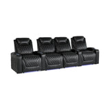 Valencia Oslo XL Big and Tall Edition - 400lb Capacity | Triple - Motor Power - VAL-OSXL-BLK-R4LS - Quality Home Distribution