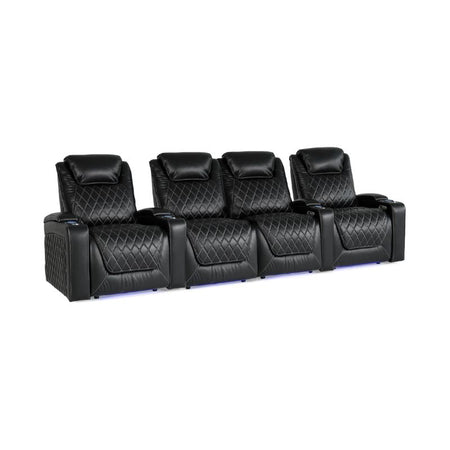 Valencia Oslo XL Big and Tall Edition - 400lb Capacity | Triple - Motor Power - VAL-OSXL-BLK-R4LS - Quality Home Distribution