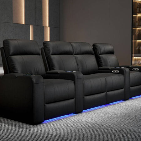 Valencia Piacenza Power Headrest Edition | Wall - Hugging Recliner & Extra Wide Arms - Quality Home Distribution