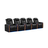 Valencia Tuscany Executive Heat & Massage | Leather & S - Class Stitching - VAL-TUSEXHM-MBLK-R5 - Quality Home Distribution