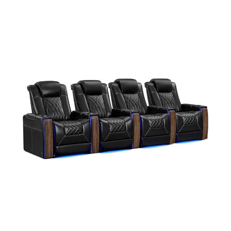 Valencia Tuscany Executive Heat & Massage | Leather & S - Class Stitching - VAL-TUSEXHM-MBLK-R4 - Quality Home Distribution