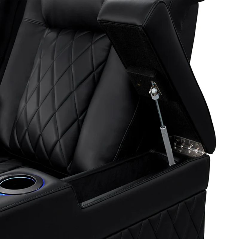 Valencia Tuscany Heat & Massage Edition | Midnight Black Nappa 11000 Leather - VAL-TUSHM-MBLK-R2 - Quality Home Distribution
