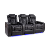 Valencia Tuscany Slim Edition | Nappa 11000 Leather & Triple - Motor Power - VAL-TUSLM-MBLK-R3 - Quality Home Distribution