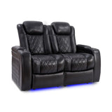Valencia Tuscany Slim Edition | Nappa 11000 Leather & Triple - Motor Power - VAL-TUSLM-MBLK-LS - Quality Home Distribution