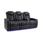 Valencia Tuscany Slim Edition | Nappa 11000 Leather & Triple - Motor Power - VAL-TUSLM-MBLK-R3LLS - Quality Home Distribution