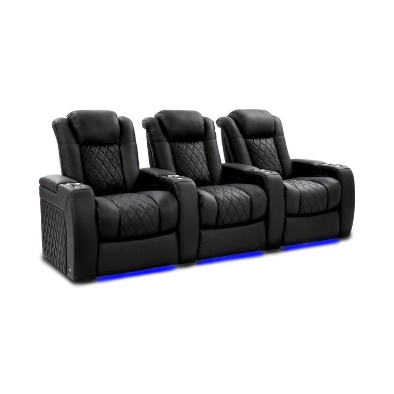 Valencia Tuscany Ultimate Edition | Heated & Ventilated Nappa Leather Theater Seating - Quality Home Distribution