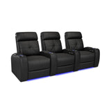 Valencia Verona Power Headrest Edition | Midnight Black Premium Nappa 9000 Leather - Quality Home Distribution