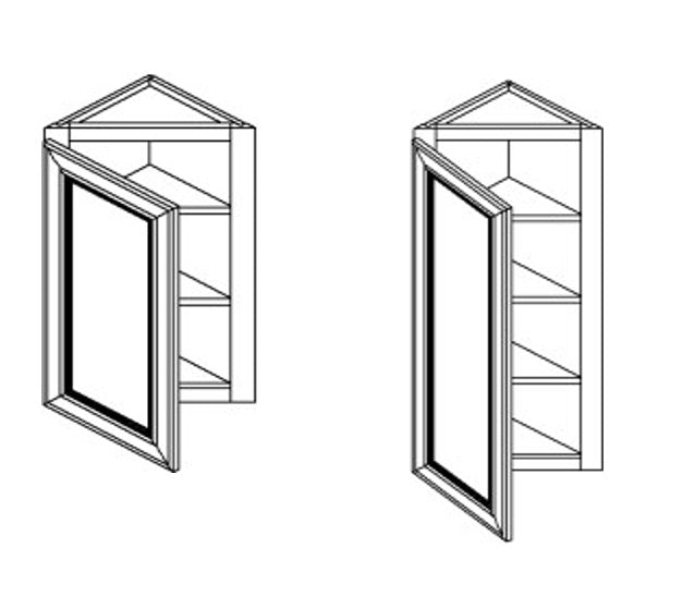 WALL ANGLE CORNER CABINET - -Quality Home Distribution