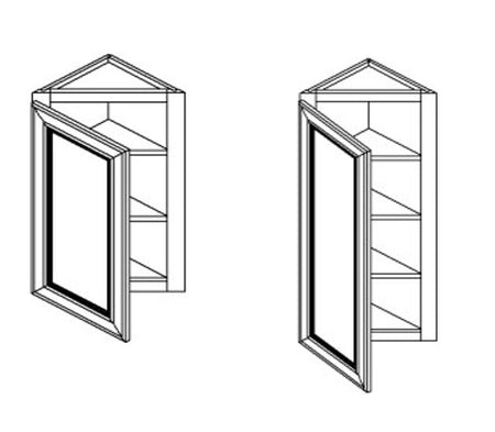 WALL ANGLE CORNER CABINET - -Quality Home Distribution