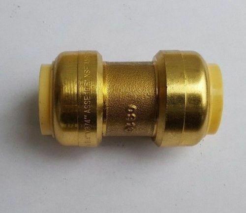 10 PIECES 3/4" X 3/4" SHARKBITE STYLE PUSH FIT COUPLINGS FITTINGS - LEAD FREE - 132451873875-Quality Home Distribution