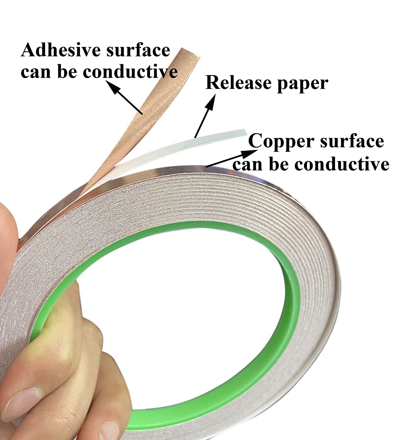 Copper Foil Electrically Conductive Adhesive Tape For Soldering