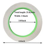 2Pcs Copper Tape with Double-Sided Conductive Copper Foil Tape Self Adhesive EMI Shielding Stained Glass Supplies Soldering Electrical Repairs Paper Circuits Grounding, 1/4Inch - 4a0540cc-5004-4e3f-a9e3-b17025909f6d-Quality Home Distribution