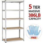 Adjustable Storage Rack Utility Storage Shelves Metal Shelving Units 71"H - 283604677275-Quality Home Distribution