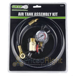 Air Tank Assembly Kit 4 ft Hose 0-200 PSI Gauge 1/4" NPT Tire Chuck GRIP 10351 - 183806182427-Quality Home Distribution