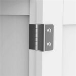 Bathroom Wall Mounted Storage Cabinet with Adjustable Shelf & Towel Bar, White - 283604821814-Quality Home Distribution