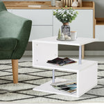Coffee Table Storage Shelves Sofa Couch Living Room Furniture - 371831058052-Quality Home Distribution