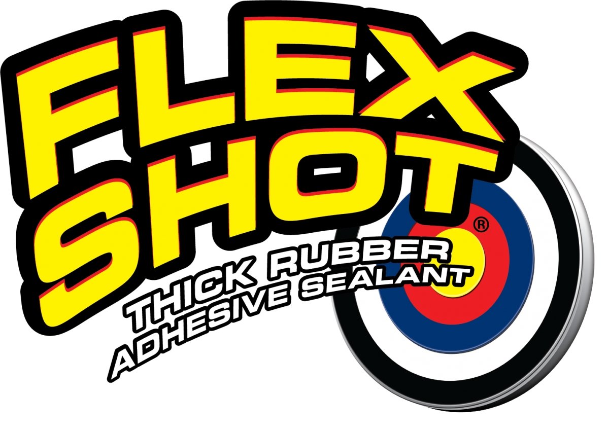 Flex Shot Black 8-oz. Thick Rubber Adhesive Sealant Caulk Bond Seal BUY DIRECT! - 153988022861-Quality Home Distribution