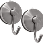 Heavy Duty Vacuum Suction Cup Hooks for Bathroom Showel Wall/Glass Door/ Mirror ,Waterproof Stainless Steel Hook for Hanging Showel Towel , Loofah,Coat ,Kitchen Pots Pans or Others Up to 22 lbs,2 Pcs - 62220725-e538-4da5-afad-923060ded667-Quality Home Distribution