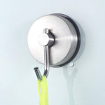 Heavy Duty Vacuum Suction Cup Hooks for Bathroom Showel Wall/Glass Door/ Mirror ,Waterproof Stainless Steel Hook for Hanging Showel Towel , Loofah,Coat ,Kitchen Pots Pans or Others Up to 22 lbs,2 Pcs - 62220725-e538-4da5-afad-923060ded667-Quality Home Distribution