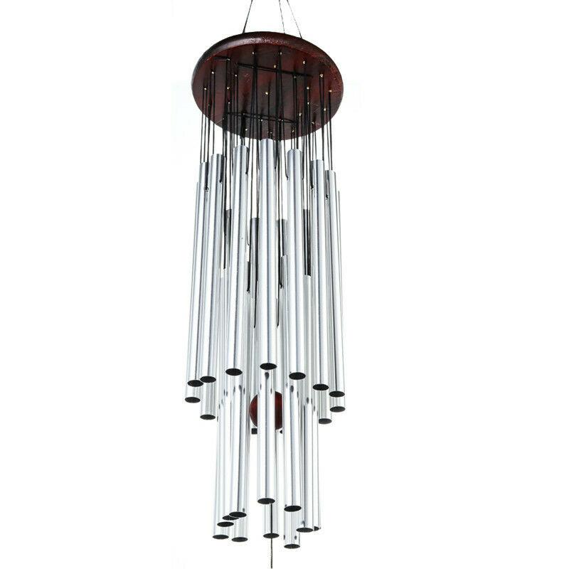 Large 27 Tubes Windchime Chapel Bells Wind Chimes Outdoor Garden Home Decor US - -Quality Home Distribution