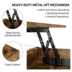 Modern Lift Top Coffee Table w/Hidden Storage & Shelf For Living Room Reception - 283990748077-Quality Home Distribution