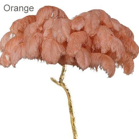 Ostrich Feather Lamp - 45524130-gray-black-h180cm-35-feather-united-states-7-Quality Home Distribution